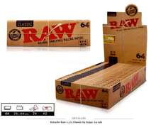 Avant Raw ORIGINAL Classic 1/4 Rolling Papers 64-Count Booklets - 24-Pack Box GUARANTEED QUALITY - View 7