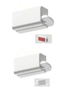 Slouchy Person Toothpaste Squeezer Magnetic & Clip-On Style, Manual Wall-Mounted Toothpaste & Facial Cleanser Dispenser, Storage Rack Holder - A - View 11
