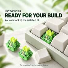 Penggantian Tombol Switch Keyboard 36 72 100 Pcs 5 Pin Hot Swap Switch untuk MX Outemu RGB Redragon Ideal untuk Kantor dan Gaming Gratis 2 in 1 Alat Pencabut dan Sikat Pembersih - View 8