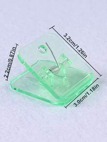 10pcs Quilting Clips And Sewing Fabric Clips, Multipurpose Plastic Clips For Sewing Crafts, Paper, Files, Food Bags (Mixed Colors) - Assorted Colors - View 10