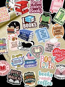 50pcs Scroll Aesthetic Stickers For Journal, Diary, Notebook, Tablet, Scrapbook, Planner, Greeting Card, Envelope, Water Bottle, Phone Decoration, Party Gift - Multicolor - View 2