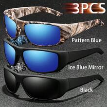WSZ 3PCSFashion Sport Glasses Available In Multiple Color With Classic Camouflage Pattern On The Inside Are An Ideal Choice For Various Outdoor Activities - 3PCSF55-5 - View 12