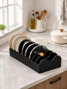 1pc 8-Compartment Kitchen Storage Box, Baking & Cooking Organizer, Large Capacity Spice Rack, Desktop Tool Holder Tray, Other Storage Rack, Suitable For Kitchen Countertop, Cabinet And Refrigerator Spice Packet Storage, Home Storage, Home Decor, Kitchen Accessories, Practical Desktop Storage Rack, Desktop Ornament, Housewarming Gift, Best Choice For Christmas Gift To Friends - Multicolor - View 9