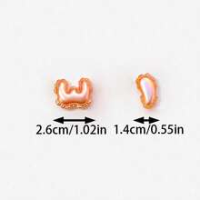 10/30/50pcs 1.4-2.6cm Acrylic Pearl Letter Beads, A-Z Alphabet Spacer Beads With Hole,For Jewelry Making, DIY Bracelets, Necklaces, Keychains & Crafts - Letter - View 3