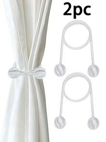 1pc/2pcs Twist Curtain Tieback, Minimalist Polyester Curtain Strap, Suitable For Various Scenes Curtain Fixing And Decoration - Twisted Strap - View 23