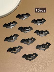 10pcs Halloween Spider Web Headbands, Suitable For Women, Y2K Gothic Style Black Hair Hoops, Cool Spider Web Style Hair Accessories, Perfect For Wearing With Hundreds Of Hairstyles And Hair Clips, Suitable For Daily Use All Year Round - Black - View 4