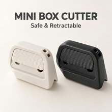 1pc Magnetic Box Opener, Mini Portable Unboxing Cutter, Hidden Blade Express Parcel Carton Opening Tool - A - View 10