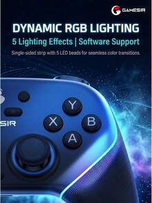 GAMESIR Supernova Wireless Controller - Universal For Switch/PC/Steam - Bluetooth + 2.4G Dual Mode - Hall Effect Joystick & Mechanical Buttons - 6-Axis Motion Sensing - 1000Hz Gaming Polling Rate - Optimized For Popular Action Games - View 7