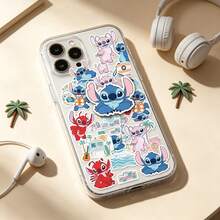 Stitch Cute Cartoon Decorative Stickers, Multi-Pattern Combination Set, Free Collage Creation, Decorate Water Bottles, Luggage, Computers, Children's Holiday Gift, Home Craft Fun Material - Multicolor - View 3