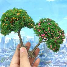 Model Pohon Buah Miniatur, Beragam Warna, Detail Indah, Cocok untuk Diorama Buatan Tangan, Taman Rumah Boneka, dan Properti Adegan - MultiWarna - View 8