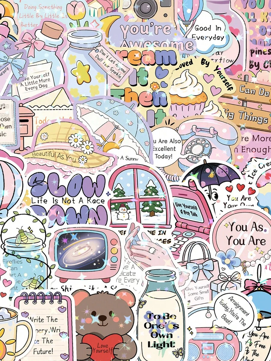 50pcs Encourage Stickers For Adults Teens Sticker Enthusiasts ...