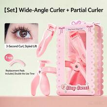 1 Set Penjepit Bulu Mata Warna Pink, Penjepitan Lokal Sudut Lebar, Tahan Lama Tanpa Melorot atau Menjepit, Cocok Untuk Pemula dalam Tata Rias, Murah, Hadiah Natal, Mudah Menjepit Bulu Mata yang Indah, Pilihan Hadiah Natal yang Sempurna - MultiWarna - View 5