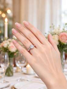 Resin Ring Adjuster. Invisible Ring Size Spacer For Loose Rings; Fits All Finger Sizes. Invisible Ring Size Adjuster-Available In Various Sizes-Offering Comfort And Protection. Adjustable Transparent Tightener; Ring Adjuster For Women. - Multi-color 2 - View 2