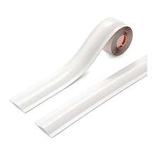 A Roll Of Self-Adhesive Floor Cable Protector, Designed To Manage Power Cords, With A White Base Cover To Prevent Cables From Tangling On Floors, Walls, And Desks - A - View 7