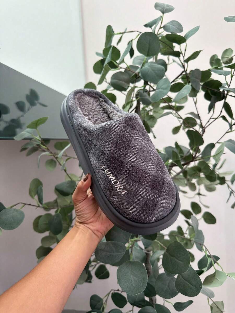 Men Slippers - Grey - View 1