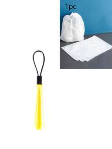 1pc Extra-Long Plastic Shoehorn -Bend Shoe Helper For Easy Shoe Wearing, Home-Use Shoehorn-The Ultimate Tool For Putting On Shoes.Long Handle Shoe Aid For Home & Travel - A - View 12