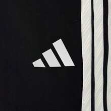 Adidas Sportswear Men's Three-Stripe Casual Pants, Comfortable, Versatile, Everyday Wear - Black - View 6