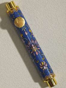 1 Piece Ceramic Barrel Signature Pen, Vintage Pattern Gold-Plated Design, Premium Ballpoint For Adults And Students, Smooth Writing For Calligraphy Practice And Office, Elegant Retro Style Pen - 973A - View 6