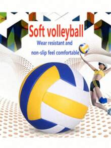 5# Standard Size Volleyball, Suitable For Adult Training And Competition, Durable Beach Volleyball, Designed For Adult Campus Sports Activities, Standard Inflatable Volleyball, Suitable For Outdoor Training And Competition - A - View 3
