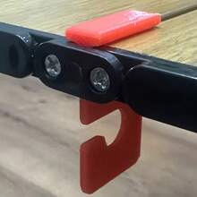 2pcs 3D Printed Outdoor Camping Hooks, Camping Table Hooks, Directly Place In Table Gaps, Convenient For Hanging Trash Bags And Other Items - Multicolor - View 4