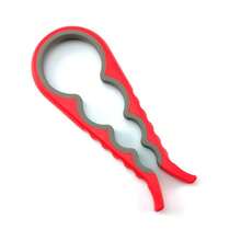 4-In-1 Multifunctional Can Opener Kitchen Home Bottle Opener Non-Slip Bottle Opener Easy Open Lid Labor-Saving Tool, 4-In-1 Non-Slip Can Opener With Ergonomic Silicone Handle - Manual Kitchen Tool, Suitable For Reducing Arthritis Burden, Can Open Cans, Bottle Caps And Jam Lids - Durable - View 10
