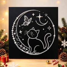 Pearl Painting Set, 7.8X7.8 Inches, Suitable For Adults And Beginners, Contains Pearl Beads, Holiday Wall Decoration, Home Decoration, With Inner Frame - Sets - View 4