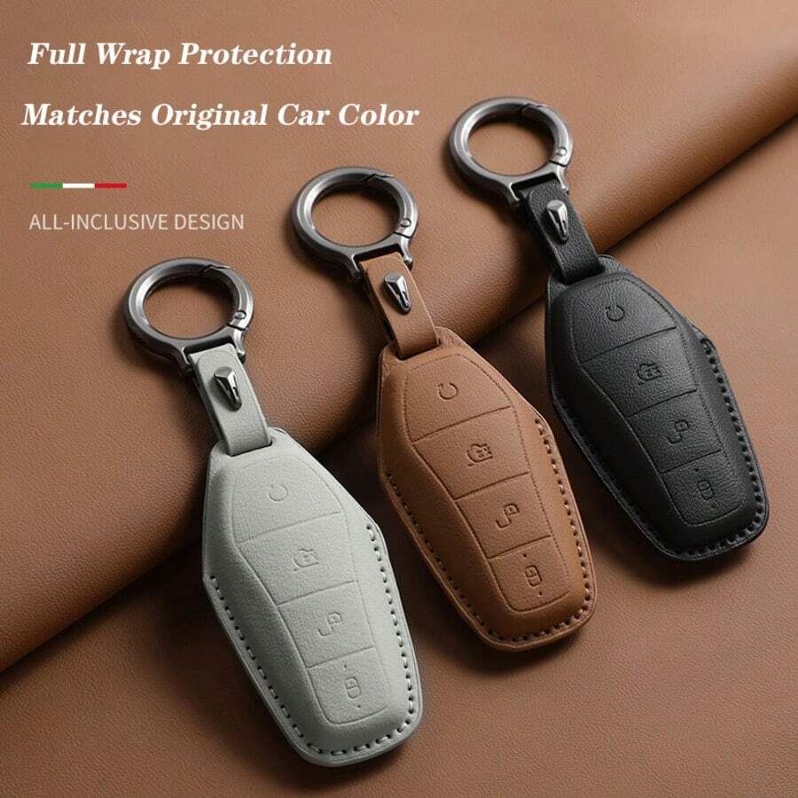 Car Key Cover Case Holder For BYD Ev Tang Dm Qin PLUS Song Pro MAX Yuan ...