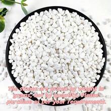 100g-1000g 黑白拋光河卵石，1-2英吋裝飾石，適用於室內植物、水族箱、花瓶填充、盆栽植物、魚缸、花園景觀、園藝裝飾、情人節派對裝飾（每顆形狀與尺寸不一） - 1套 - 查看 3