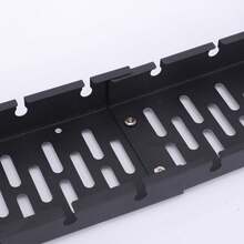 No Drill Cable Tray With Clamp Under Desk Cable Management Tray Wire Management - View 5