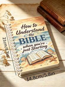 Bible Study Plan Guide, Integrated Text Reading, Meditation, And Learning Record Modules, Step-By-Step Content Study, Helps You Establish A Stable Daily Practice Habit, Size 5.8x8.3 Inches - Bible Study Plan Guide - View 5