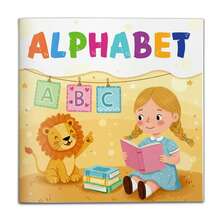 Children's Alphabet Learning Book, ABC Letter & First Words Recognition ...