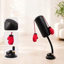 1pc Pet Cat Boredom Relief Toy - Cat Boxing Spring Stand For Self-Entertainment, Interactive Multi-Functional Indoor Pet Accessory - Multicolor - View 3