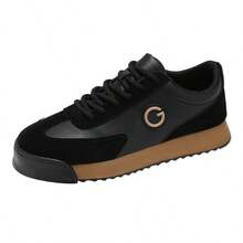 Men's Low-Top Fashion Versatile Casual Shoes - Black - View 7