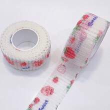 1/2/4 Rolls Colored Self-Adhesive Bandage, Student Writing Anti-Wear And Anti Cocoon Finger Bandage, Multi-Color Elastic Bandage, Soft Elastic Bandage, Practical Self-Adhesive Bandage Set, Self-Adhesive Elastic Bandage(2.5cm*200cm) - Multicolor - View 3