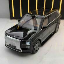 1 Piece, 22 Cm In Length, 8.2 Cm In Width, 7.3 Cm In Height, 1/24 Scale Die-Cast Metal 9X New Energy Vehicle Model, Collectible Large SUV Desktop Ornament, Gift Option For Friends On Festivals - Multicolor - View 1