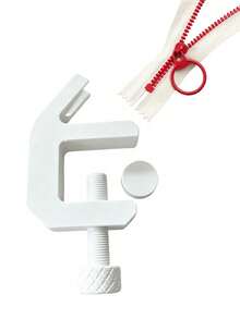 Zipper Installation Aid, Zipper Pull Jig, Zipper Head Fixer, With 20cm Zipper, Multi-Functional Zipper Installation Tool, Quick Zipper Head Clamp, Sewing Zipper Fixture, DIY Clothing Sewing Zipper Head Fixture, Household Sewing Accessories, Suitable For Clothing Zipper Accessories - Multicolor - View 15