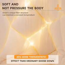 Duvets & Down Comforters - 1pc White down Duvet 205*233cm - View 9