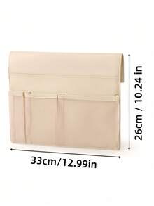 Multi-Pocket Wall Hanging Storage Bag, Fabric Hanging Storage Basket, Suitable For Dorm Bed Headboard And Behind Door, Home Miscellaneous Storage Bag, Dorm Essential - Multicolor - View 6