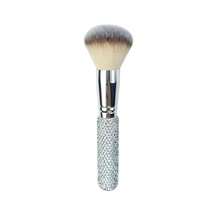 Set de brochas de maquillaje portátil de lujo con strass, brocha para polvo, brocha angular, brocha para rubor - Multicolor - Ver 4