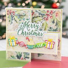 Christmas Lace Decorative Metal Cutting Dies, Suitable For DIY Scrapbooking Decoration, Craft Die Cutting, Embossing Card Making Template, Scrapbook And Craft Photo Album Decoration - LG26-8371 - View 11