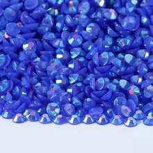 3100pcs Multi-Color Jelly AB Resin Rhinestones 3mm AB Colorful Flat Back Crystals DIY Glitter Set, Colorful Rhinestones For Handmade DIY, Suitable For DIY Phone Case Decoration, Shoe Accessories, Christmas Gifts - 3mm 3100pcs - View 16