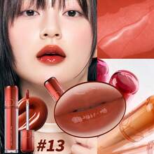 Rom&Nd 1入 3.5g Juicy Lip Tint 13 Acorn，中性灰褐色適合日常妝容，輕薄透氣唇彩，適合學校日常通勤，自然水感豆唇質感唇彩 - 新這果汁唇釉 13 吃橡子 - 查看 6