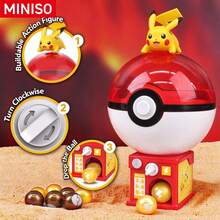 MINISO Pokemon Poké Ball Capsule Machine Collectible Figure, Random 1 Style, Suitable For Desk Home Office Decor, Birthday Christmas Gift - Random One - View 3