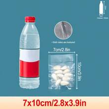 100/500pcs Transparent Embossed Texture Vacuum Sealer Bags, PE Nylon Breathable Food Storage Bags For Home And Commercial Use, Suitable For Meat, Seafood, Grains, Nuts, Dried Fruit, Medicine, Fresh Food Storage In Kitchen - Clear - View 38