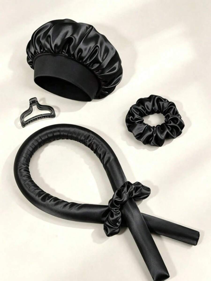 Conjunto de 5/1 Peça de Tiara Enroladora de Cabelo Sem Calor ...