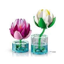 Đồ chơi lắp ráp LEGO Plant Series 11511 Hoa Sen, quà tặng sưu tầm và trưng bày bàn làm việc - 11511 Hoa sen - Xem 4
