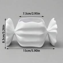 1pc Creative Candy-Shaped Storage Box, Desktop Small Item Organizer, Suitable For Storing Candy, Jewelry, Earrings, Rings, Hair Accessories, Keys And Miscellaneous Items, Ideal For Bedroom Vanity, Desk And Home Decor - Multicolor - View 10