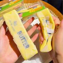 Mainan Squishy Stik Mentega Renyah, Mainan Lembut yang Anda Butuhkan! Mainan Squishy Kulit Lilin Ajaib Ini Dilengkapi Efek Suara ASMR yang Renyah, Mainan Penghilang Stres Bertema Makanan Realistis, Hadiah Mini Unik, Sempurna untuk Relaksasi Harian - MultiWarna - View 6