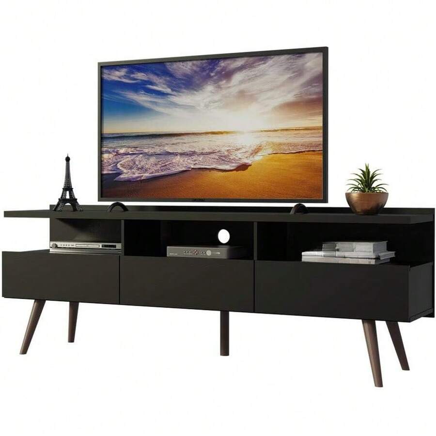 Television Stands & Entertainment Centers - Black - View 1