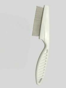1pc Pet Hair & Tear Stain Removal Comb - Stainless Steel Dog & Cat Flea Comb, Effectively Trims And Gently Removes Hair, Dirt & Fleas, Suitable For Dogs And Cats - Multicolor - View 7